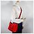 Borsa a spalla in nylon A5 di Prada Rosso - vista 20
