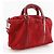 Borsa a spalla in nylon A5 di Prada Rosso - vista 3