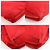 Borsa a spalla in nylon A5 di Prada Rosso - vista 4
