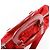 Borsa a spalla in nylon A5 di Prada Rosso - vista 5