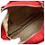 Borsa a spalla in nylon A5 di Prada Rosso - vista 6