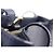 Céline Borsa a Spalla Celine MC1739 in Pelle di Vitello Blu Navy 2 Vie A5 - vista 11