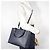 Céline Borsa a Spalla Celine MC1739 in Pelle di Vitello Blu Navy 2 Vie A5 - vista 17
