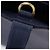 Céline Borsa a Spalla Celine MC1739 in Pelle di Vitello Blu Navy 2 Vie A5 - vista 9