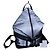 Zaino Fitzroy di Jimmy Choo Nero Argento