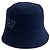 Cappello bucket in lana blu navy e rosso Louis Vuitton