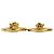 Set di Orecchini e Spilla CHANEL Vintage 31 Rue Cambon D'oro - vista 12