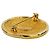Set di Orecchini e Spilla CHANEL Vintage 31 Rue Cambon D'oro - vista 7