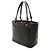 Große Schultertasche Chanel Cambon Line Coco Mark Schwarz Pink - Ansicht 3
