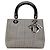 Borsa Dior Lady Houndstooth di Christian Dior Nero Bianco