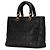 Borsa a Spalla Lady Christian Dior Nero - vista 2