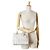 Borsa a mano Dior Lady Canage in tweed Christian Dior Bianco Multicolore - vista 11