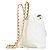 CHANEL Matelasse Coco Mark Chain Backpack White - view 2