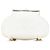 CHANEL Matelasse Coco Mark Chain Backpack White - view 3