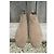 Stivaletti Sartore Beige in Camoscio - vista 3