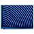 NUOVO SCIARPA LOUIS VUITTON RESSAC 90 SOL LEWITT 1ª EDIZIONE 1987 LIMITATA Blu - vista 5