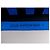 NUOVO SCIARPA LOUIS VUITTON RESSAC 90 SOL LEWITT 1ª EDIZIONE 1987 LIMITATA Blu - vista 7