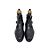 Hermès SCARPE HERMES FINLAND ANFIBI 42 IN PELLE NERA CON DOPPIE CINGHIE Nero - vista 8