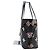 BORSA LOUIS VUITTON NEVERFULL MM WILD AT HEART MONOGRAM M45818 Nero - vista 3