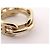 Ring Hermès NUOVO ANELLO PER SCIARPA HERMES REGATE CATENA ANCORAGGIO METALLO ORO D'oro - vista 5