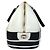 Borsa da bowling con zip Medium Dior Vibe in pelle di agnello Cannage Christian Dior Nero - vista 7