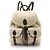 Zaino da sci in tela Monogram shearling Louis Vuitton Marrone Beige