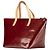 Louis Vuitton Monogram Vernis Bellevue PM Rosso - vista 2
