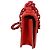 Mini borsa a tracolla J'Adior rossa in pelle di vitello ultra opaca Christian Dior - vista 3