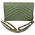 Borsa a tracolla in pelle verde con catena Envelope Saint Laurent - vista 2