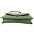 Borsa a tracolla in pelle verde con catena Envelope Saint Laurent - vista 3