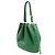 Borsa a Spalla Hermès Market GM in Pelle Verde - vista 2