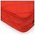 Bolsa de ombro 2 em 1 em nylon e couro com logo triangular da Prada Vermelho - vista 3