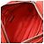 Bolsa de ombro 2 em 1 em nylon e couro com logo triangular da Prada Vermelho - vista 7