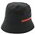 Bucket Hat aus Polyester von Prada Sport Schwarz Rot - Ansicht 3