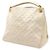Borsa a Spalla Artsy Monogram Empreinte Louis Vuitton Bianco - vista 2