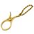 Handschuhhalter Filet Filou von Hermès Golden