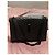 Saint Laurent Borsa Envelope Large in pelle caviar nera Nero - vista 2