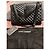 Saint Laurent Borsa Envelope Large in pelle caviar nera Nero - vista 6