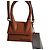 Mini borsa Jacquemus Le Chiquito in pelle marrone