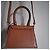Mini borsa Jacquemus Le Chiquito in pelle marrone - vista 2