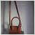 Mini borsa Jacquemus Le Chiquito in pelle marrone - vista 7
