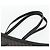 Céline Borsa a mano in tela Macadam CELINE in pelle PVC nera e oro Auth 170122 Nero D'oro - vista 8