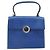 Borsa a mano CÉLINE Circle in pelle 2 in 1 blu oro Auth 163422 D'oro - vista 13