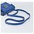 Borsa a mano CÉLINE Circle in pelle 2 in 1 blu oro Auth 163422 D'oro - vista 8
