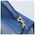 Borsa a mano CÉLINE Circle in pelle 2 in 1 blu oro Auth 163422 D'oro - vista 9