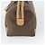 Céline Borsa Boston in tela Macadam CELINE in pelle PVC marrone oro Auth mr1830 D'oro - vista 3