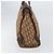 Borsa Boston in tela Trotter Christian Dior marrone oro Auth gh1637 D'oro - vista 3
