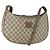 Gucci Borsa a Spalla GG Supreme PVC Beige Oro 001 256 0719 Auth BA9947 D'oro
