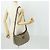 Gucci Borsa a Spalla GG Supreme PVC Beige Oro 001 256 0719 Auth BA9947 D'oro - vista 23