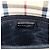 Burberry Borsa a mano in PVC con motivo Nova Check beige Auth BA10104 - vista 11